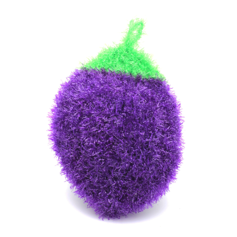 Eggplant Scrubbie