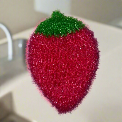 Dragon Fruit Scrubbie